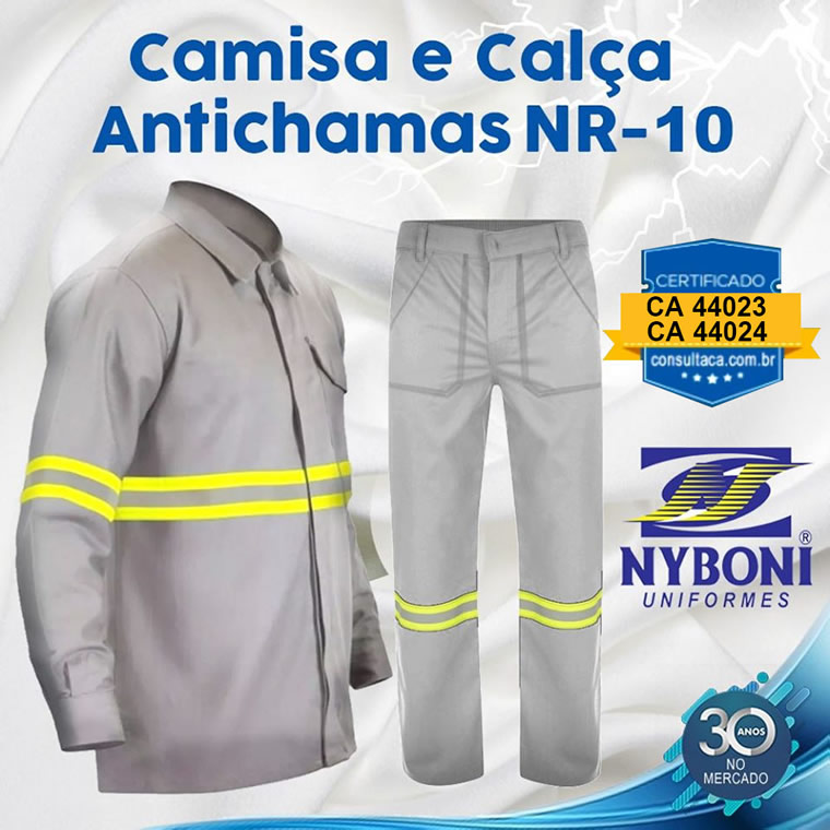 Uniformes Antichamas NR-10